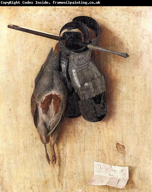Jacopo de Barbari with Partridge and Iron Gloves